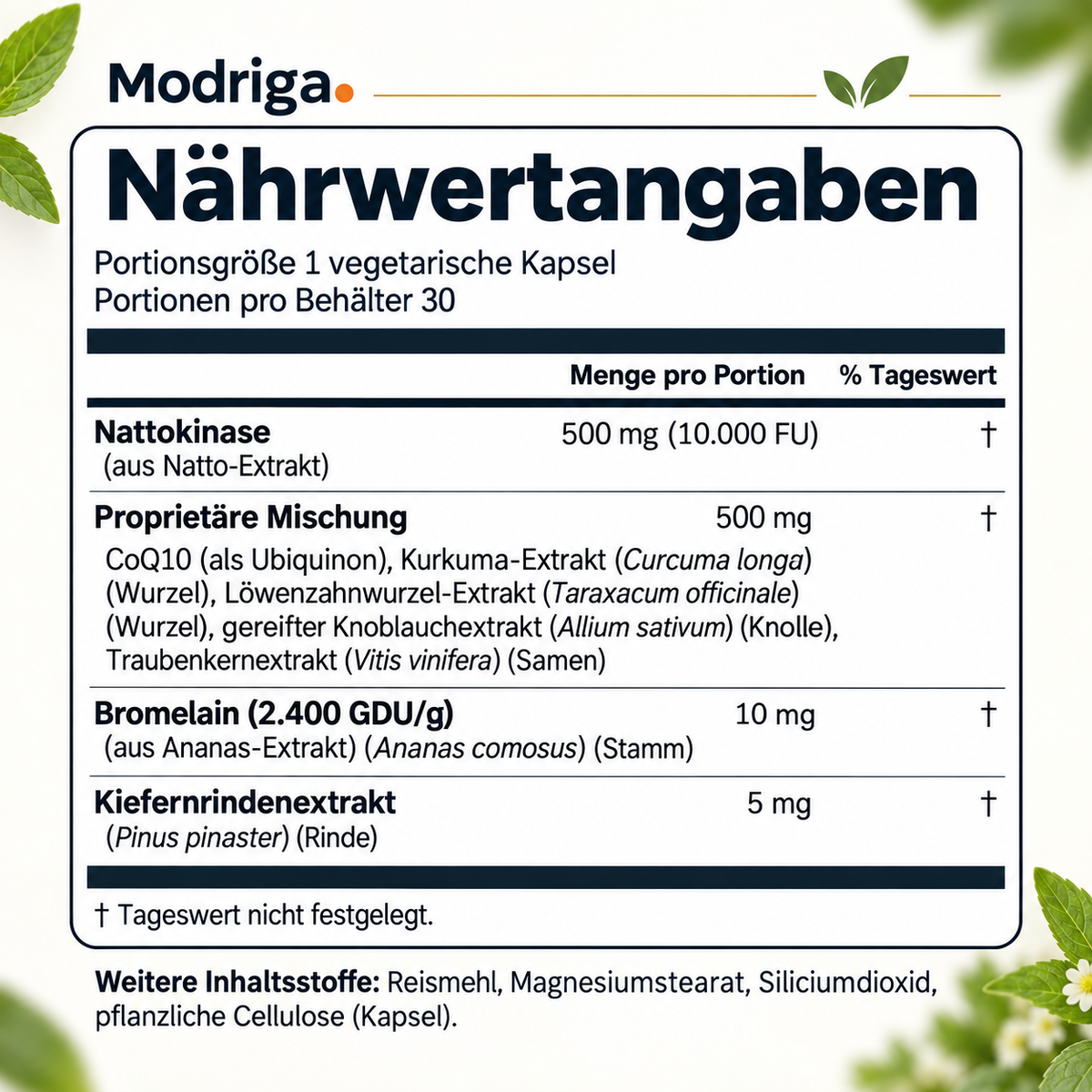 Hochdosierte Nattokinase 10.000 FU – Unterstützung für den Kreislauf