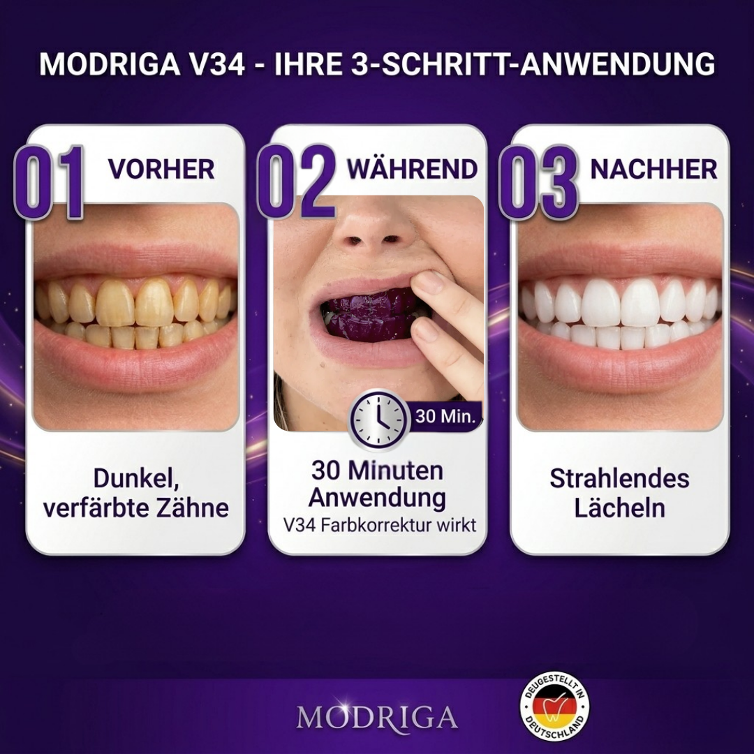 V34 Zahnaufhellungsstreifen