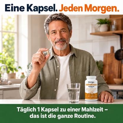 Hochdosierte Nattokinase 10.000 FU – Unterstützung für den Kreislauf