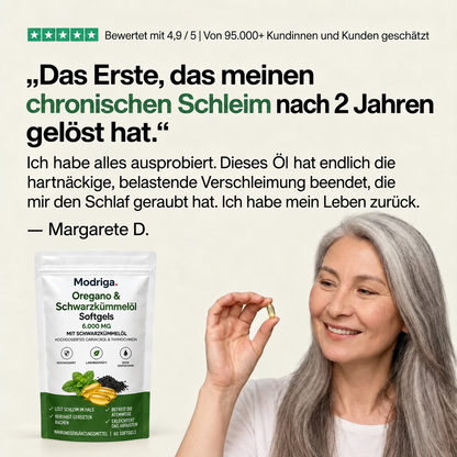 MODRIGA Oregano- und Schwarzkümmelöl