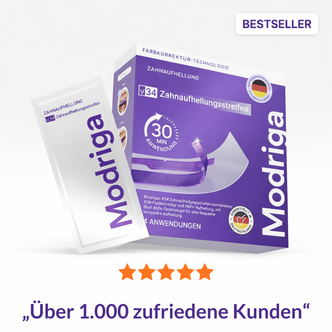 V34 Zahnaufhellungsstreifen